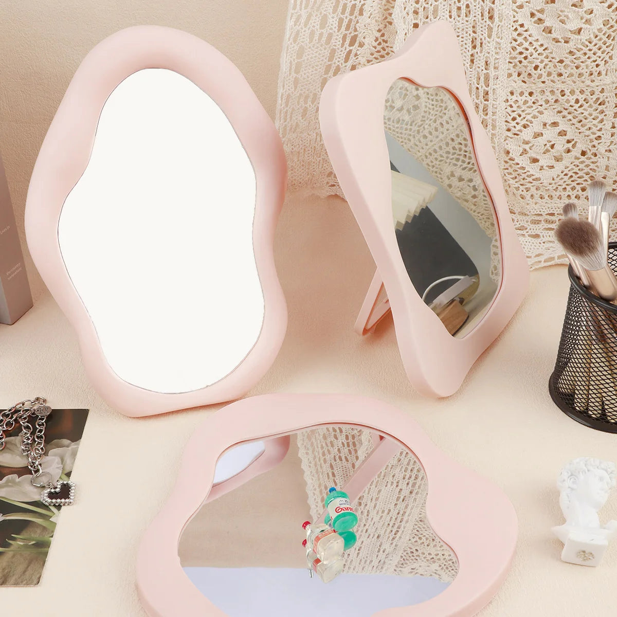 dining room tabletop mirror