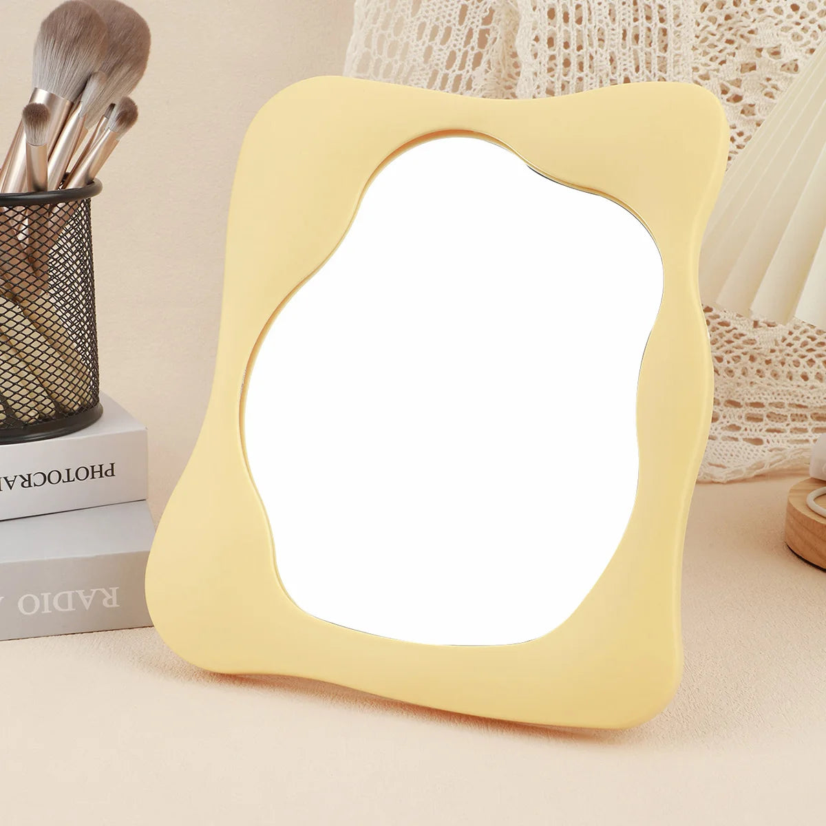 dining room tabletop mirror