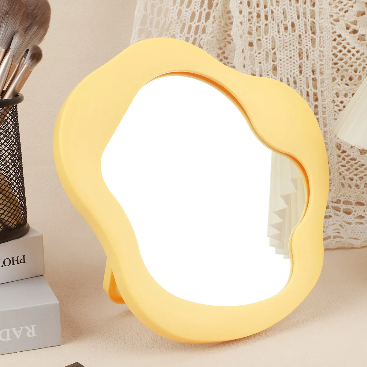 dining room tabletop mirror