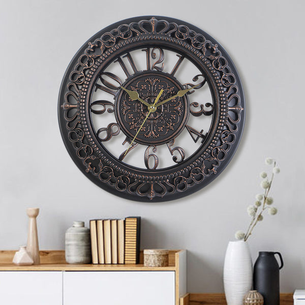 Antique Round Wall Clock 